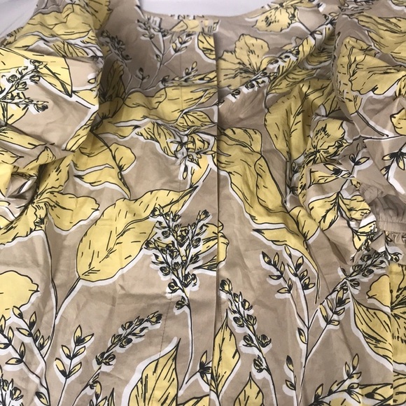 Anthropologie floral dress new size lg no belt - Picture 4 of 7